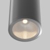 Nowoczesna lampa zewnętrzna sufitowa plafon LED metalowy grafitowy Bar MAYTONI O306CL-L7GF